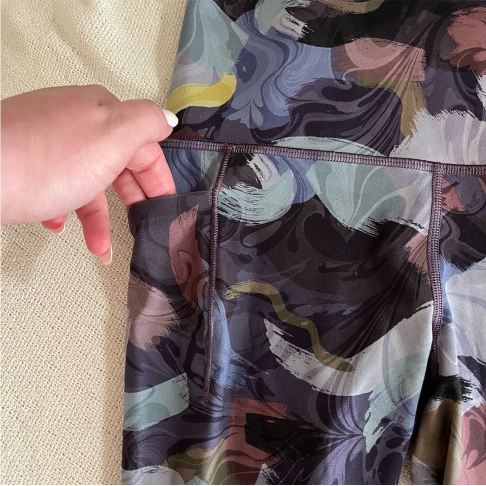 Athleta Multicolor Patterned Leggings - image 6